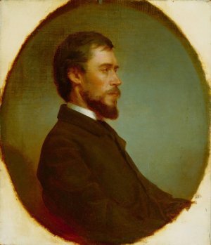 Sanford Robinson Gifford by George Peter Alexander Healy Oil Painting
