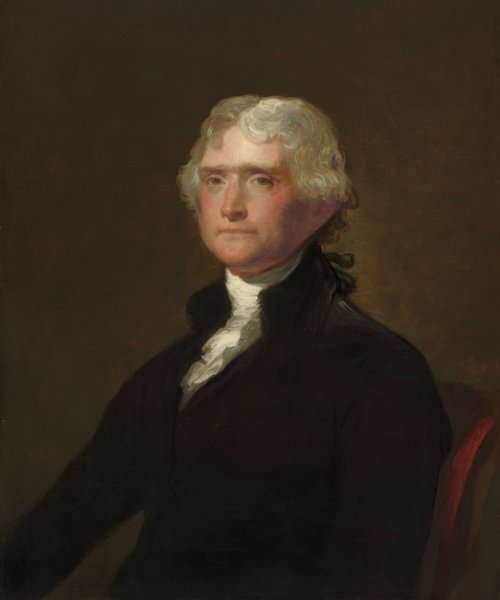 Main Product Photo of Thomas Jefferson  Painting by George Peter Alexander Healy