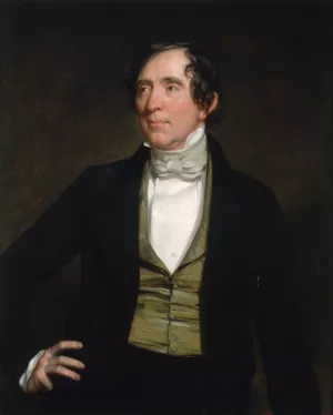 William C. Preston by George Peter Alexander Healy Oil Painting