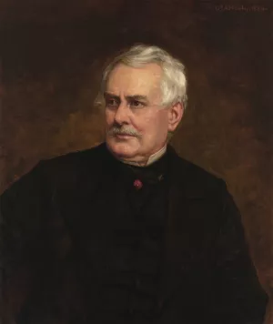William Wilson Corcoran by George Peter Alexander Healy Oil Painting