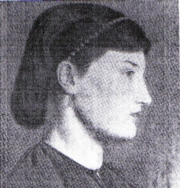 Portrait of Alexa Wilding by George Price Boyce - Hand-Painted Oil Painting Reproduction