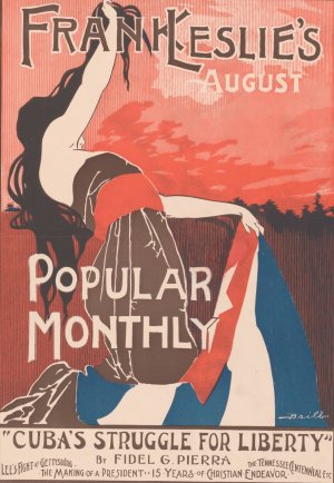 Frank Leslie's popular monthly for August. Oil painting by George Reiter Brill