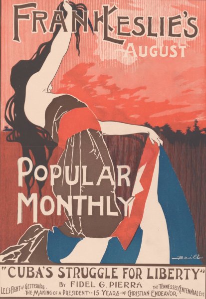 Frank Leslie's popular monthly for August.  by George Reiter Brill - Hand-Painted Oil Painting Reproduction