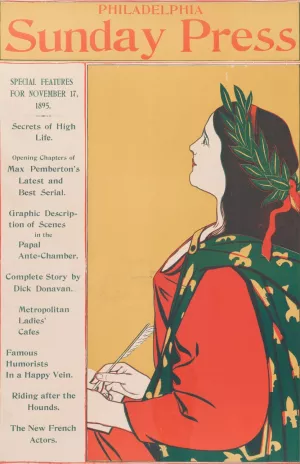 Special features, Nov. 17, 1895 by George Reiter Brill Oil Painting