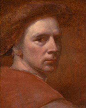 Self-Portrait by George Richmond Oil Painting