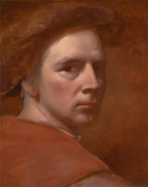 Self-Portrait by George Richmond Oil Painting