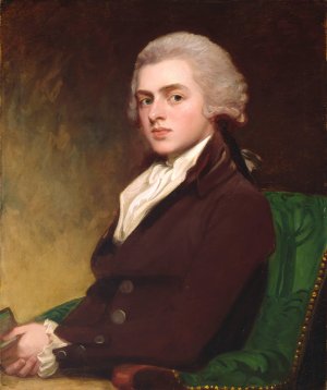 Colonel Clitherow by George Romney Oil Painting