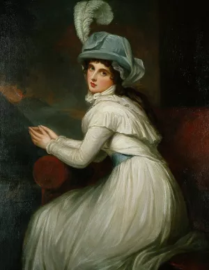 Lady Hamilton by George Romney Oil Painting