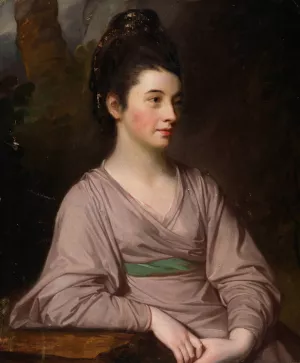 Miss Kirkpatrick by George Romney Oil Painting
