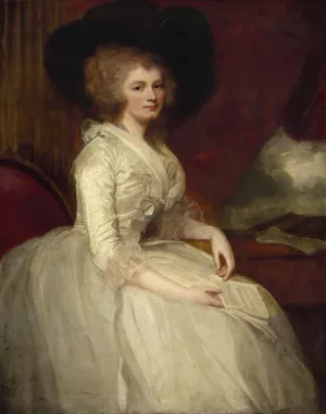 Mrs. Alexander Blair by George Romney Oil Painting
