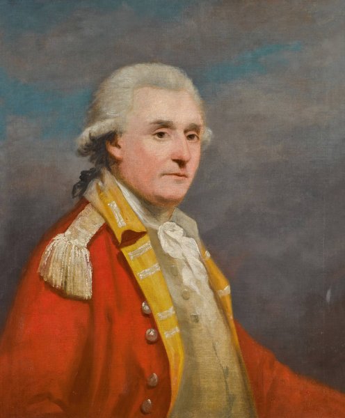 Portrait of a gentleman by George Romney - Hand-Painted Oil Painting Reproduction