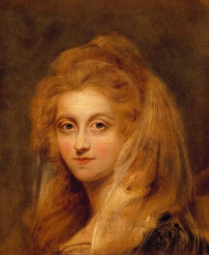 Portrait of a Lady by George Romney Oil Painting
