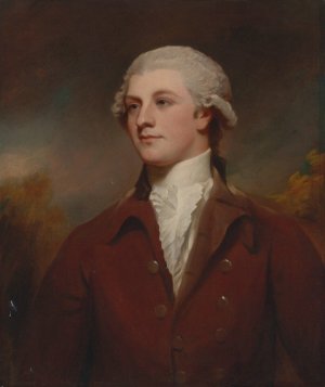 Portrait of Bryan Cooke of Owston by George Romney Oil Painting