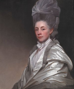 Portrait Of Jane Dawkes Robinson by George Romney Oil Painting