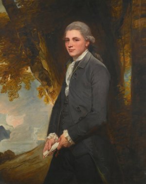 Portrait Of John Redhead by George Romney Oil Painting