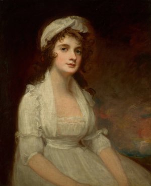 Portrait Of Miss Elizabeth Tighe by George Romney Oil Painting