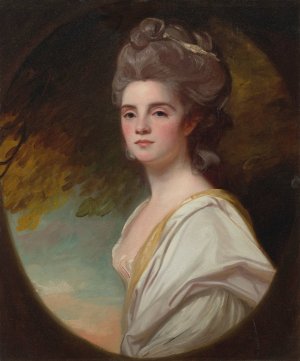 Portrait of Miss Williams by George Romney Oil Painting