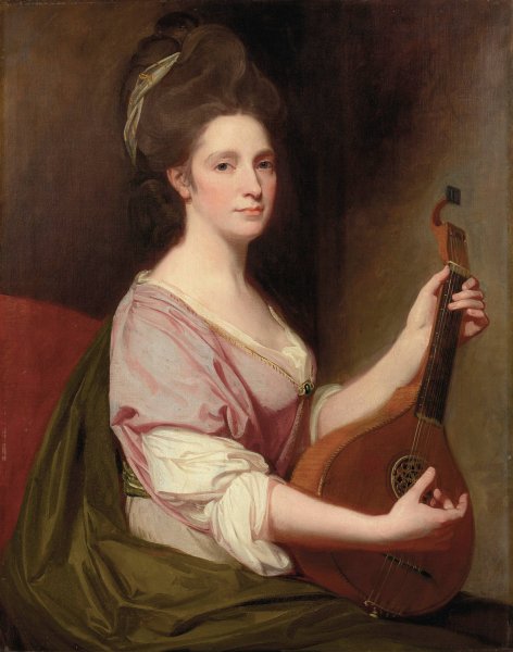 Portrait of Mrs. Henrietta Smith  by George Romney - Hand-Painted Oil Painting Reproduction