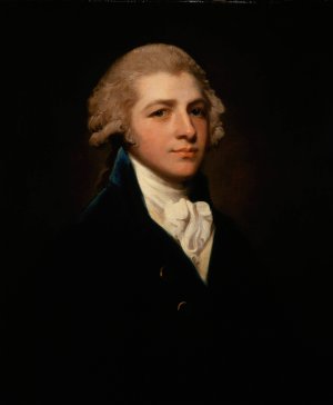 Portrait of Richard Palmer by George Romney Oil Painting