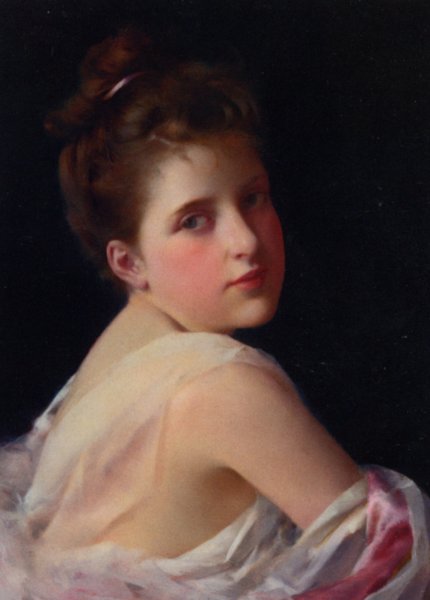 Sweet Seventeen by George Seymour - Hand-Painted Oil Painting Reproduction