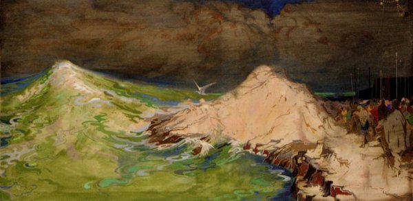 The Taleo of Kynon by George Sheringham - Hand-Painted Oil Painting Reproduction