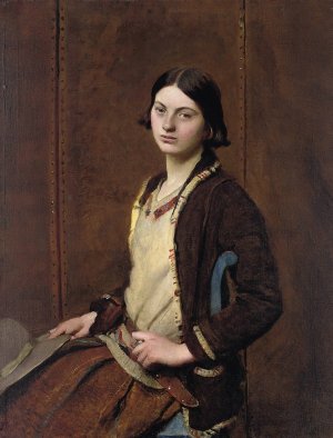 Mary Spencer Watson by George Spencer Watson Oil Painting