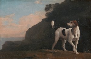Foxhound by George Stubbs Oil Painting