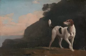 Foxhound by George Stubbs Oil Painting