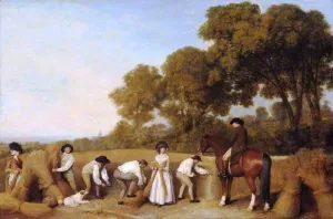 Reapers painting by George Stubbs