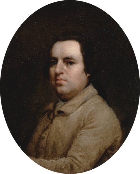 Self-Portrait  by George Stubbs - Hand-Painted Oil Painting Reproduction