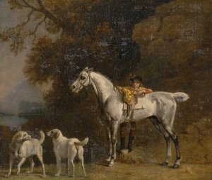 Studies for or after 'The third Duke of Richmond with the Charleton Hunt' by George Stubbs Oil Painting