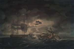The Hornet by George Thresher Oil Painting