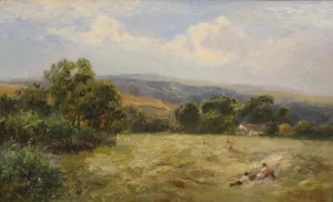 A Mid-Day Rest painting by George Turner