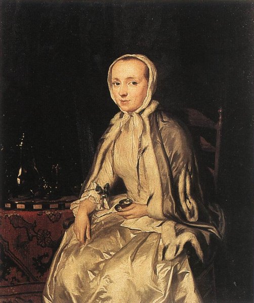 Main Product Photo of Elizabeth Troost Painting by George Van Der Mijn