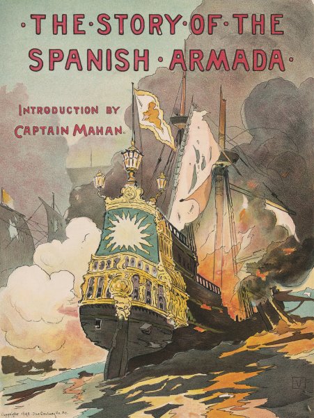 Main Product Photo of The story of the Spanish Armada  Painting by George Varian