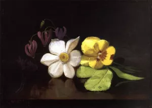 Still Life: A Handful of Flowers painting by George W. Platt