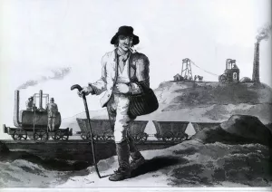 Yorkshire Miner by George Walker - Oil Painting Reproduction