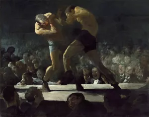 Club Night by George Wesley Bellows Oil Painting
