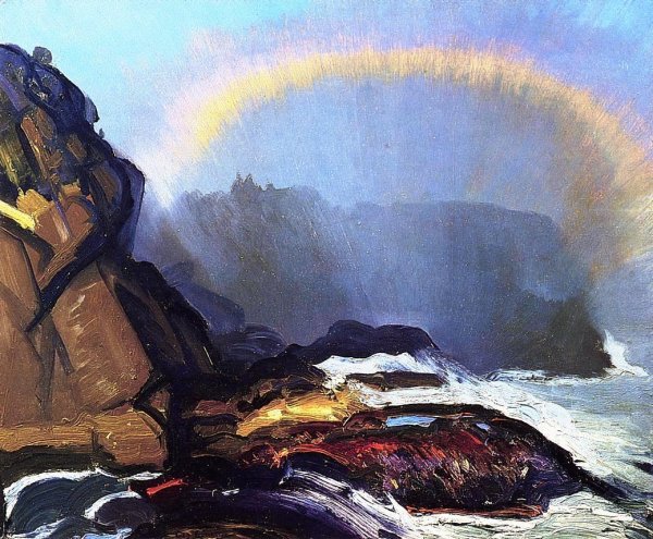 Main Product Photo of Fog Rainbow Painting by George Wesley Bellows