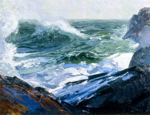 Forth and Back painting by George Wesley Bellows