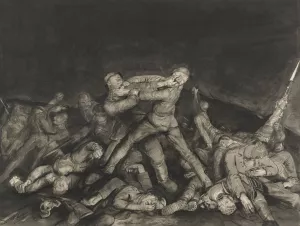 Ghost Of Sergeant Pelly by George Wesley Bellows Oil Painting