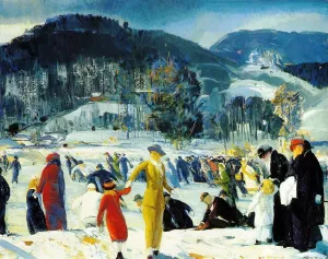 Love of Winter Oil painting by George Wesley Bellows