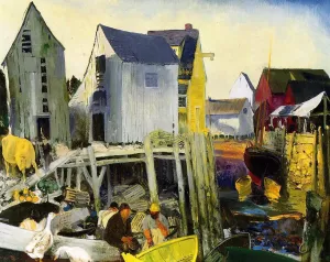 Matinicus by George Wesley Bellows Oil Painting