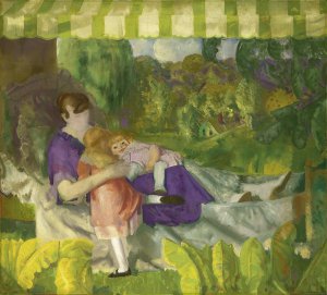 My Family by George Wesley Bellows Oil Painting