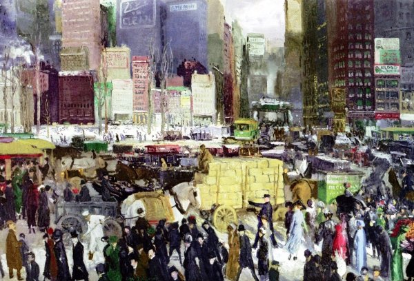 Main Product Photo of New York Painting by George Wesley Bellows
