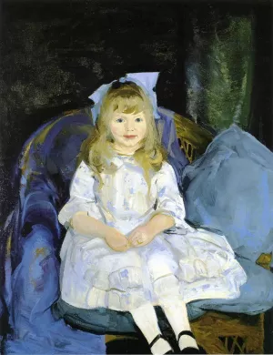 Portrait of Anne by George Wesley Bellows - Oil Painting Reproduction