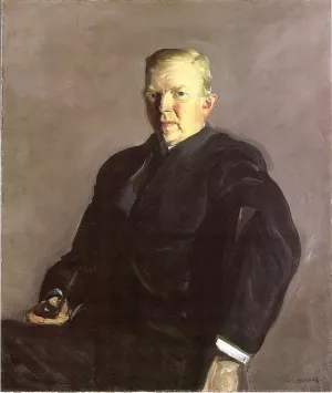 Portrait of Professor Joseph Russell Taylor by George Wesley Bellows - Oil Painting Reproduction