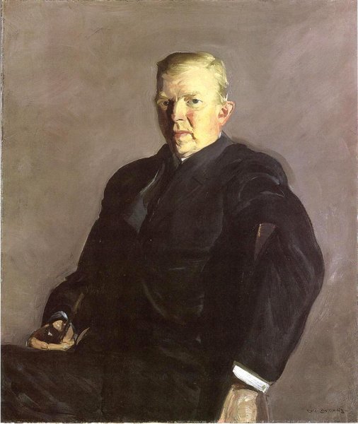 Main Product Photo of Portrait of Professor Joseph Russell Taylor Painting by George Wesley Bellows