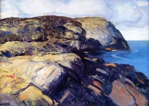 Shaghead Oil painting by George Wesley Bellows