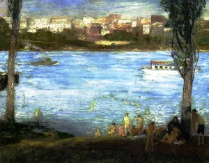 Summer City Oil painting by George Wesley Bellows